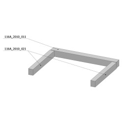 Šamotový spodek komplet GRANADA